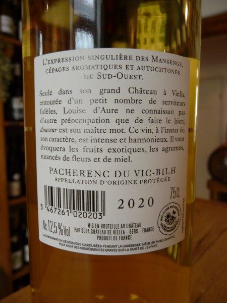 Pacherenc de Vic Bilh "Louise d`Aure" 2020